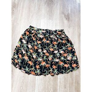 Suen Noaj Flamingo Printed Circle Skirt